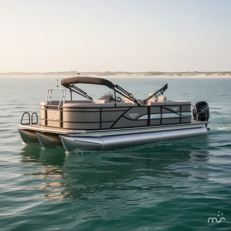 Slide: The Image of Bentley Pontoons Legacy Navigator 223 2025 - 0