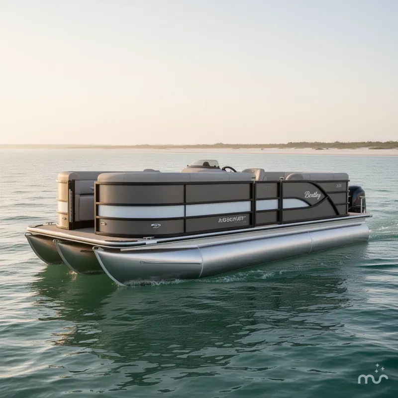 Slide: The Image of Bentley Pontoons Legacy Navigator 223 2025 - 1