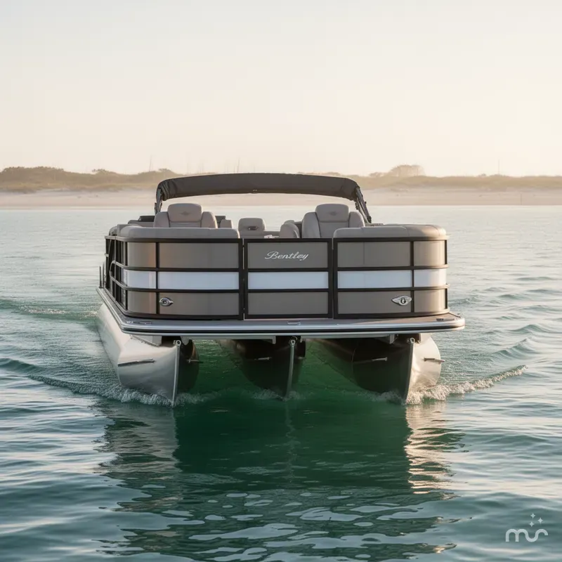 Slide: The Image of Bentley Pontoons Legacy Navigator 223 2025 - 2