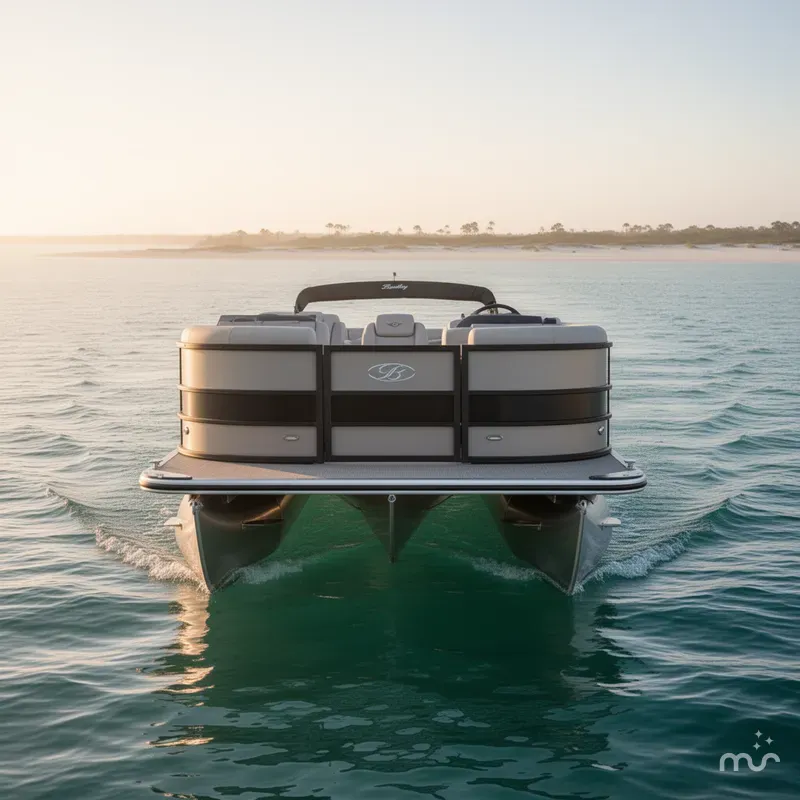 Slide: The Image of Bentley Pontoons Legacy Cruise XL 220 2025 - 2