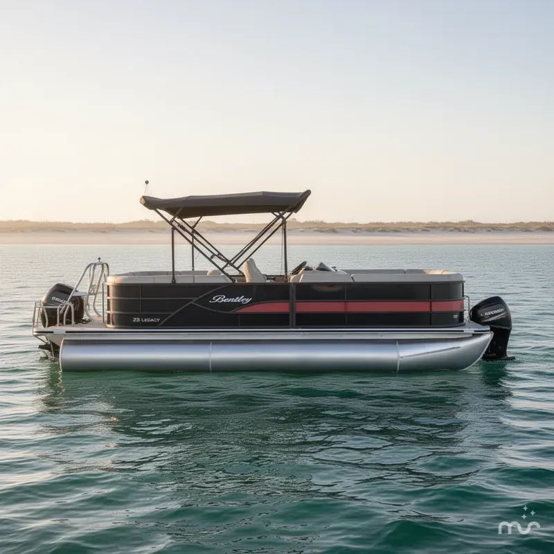 Slide: The Image of Bentley Pontoons Legacy Navigator 223 2025 - 0