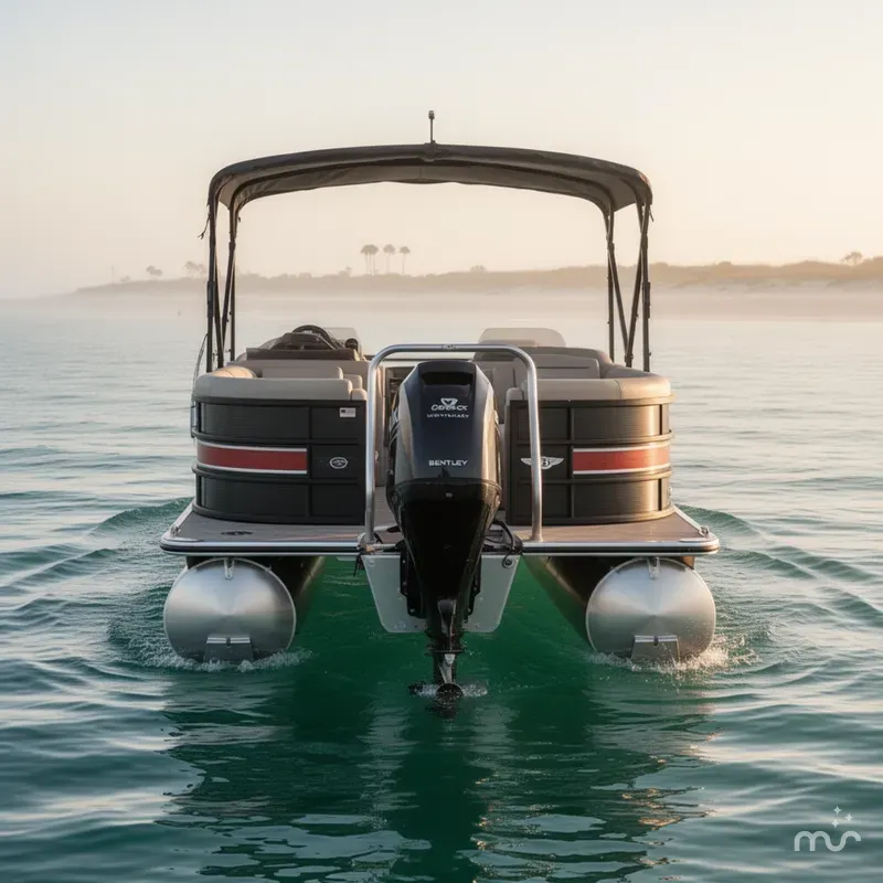 Slide: The Image of Bentley Pontoons Legacy Navigator 223 2025 - 1