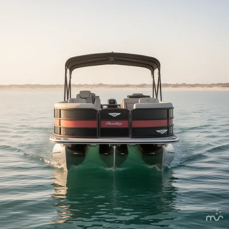 Slide: The Image of Bentley Pontoons Legacy Navigator 223 2025 - 2