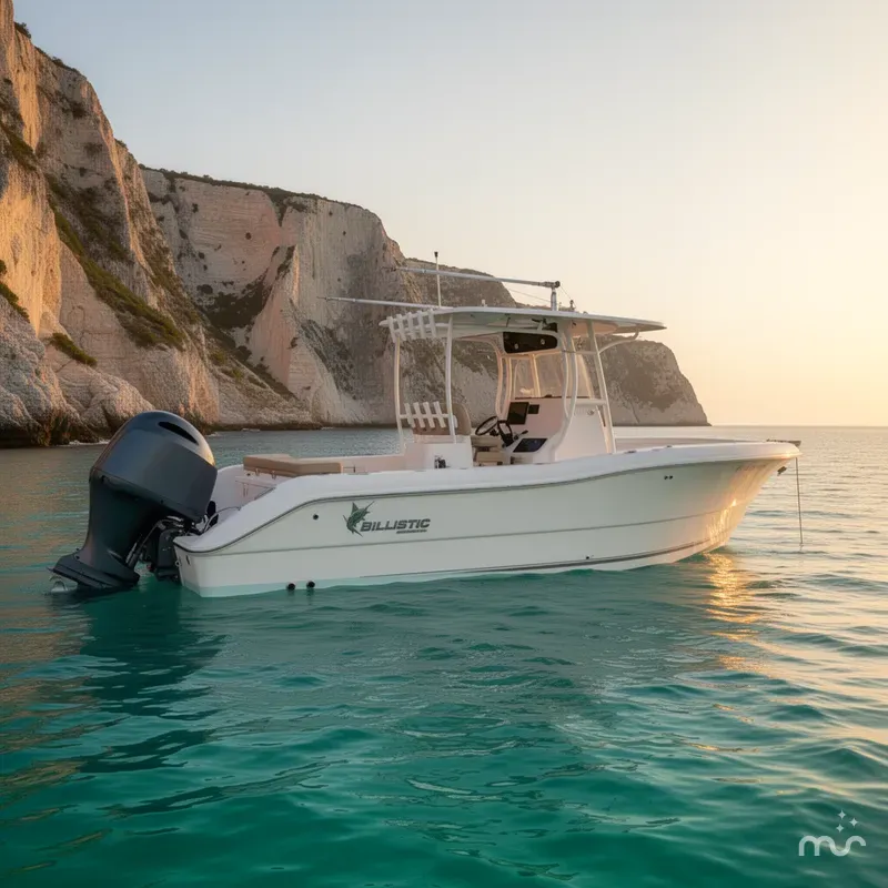 Slide: The Image of Key West Billistic 261 Center Console 2017 - 2