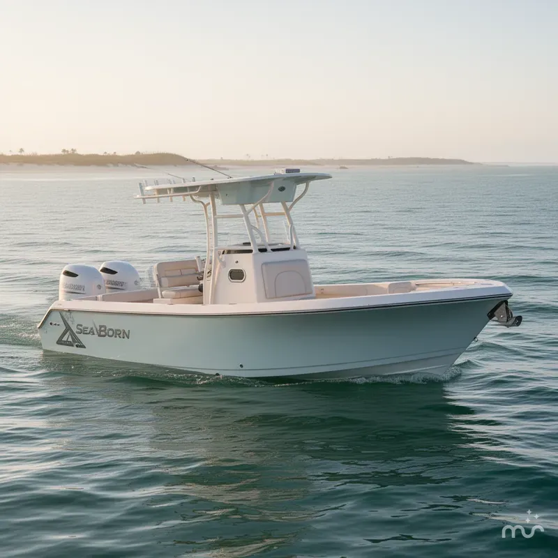 Slide: The Image of Sea Born LX26 Center Console 2023 - 0