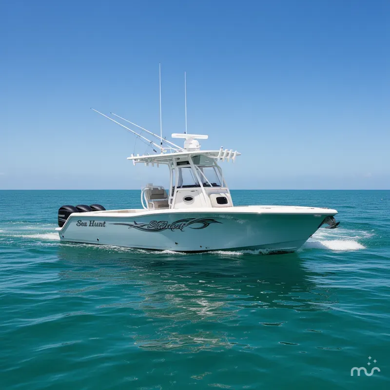 Slide: The Image of Sea Hunt Gamefish 28 CB 2025 - 1