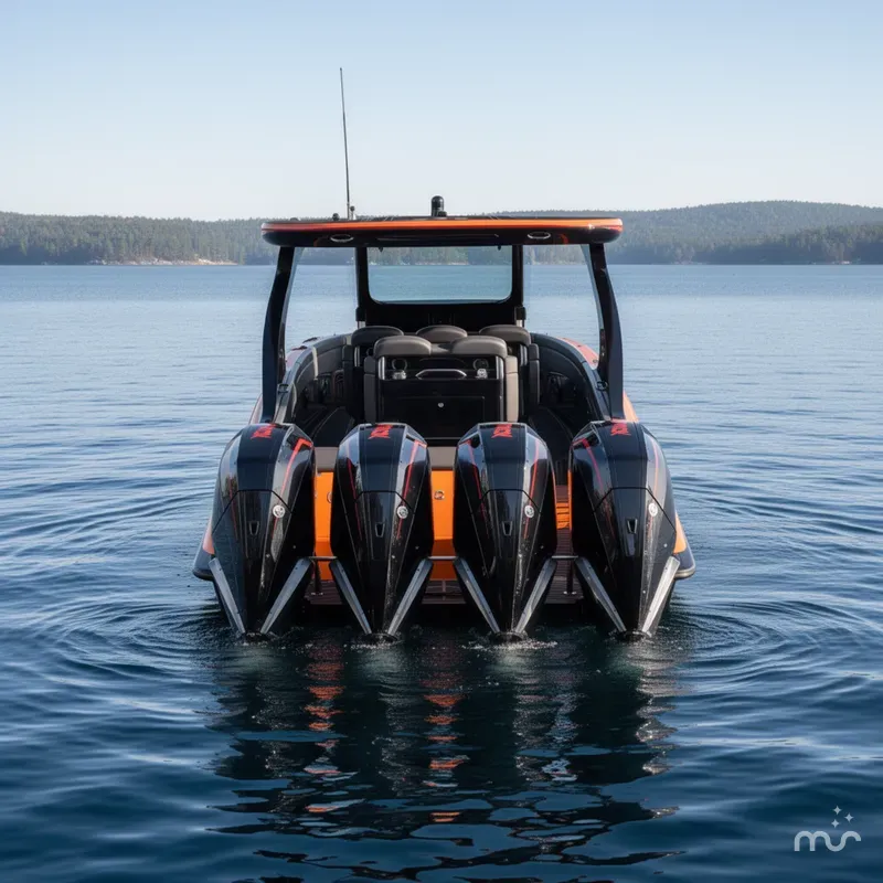 Slide: The Image of Mystic Powerboats M3800 2023 - 2