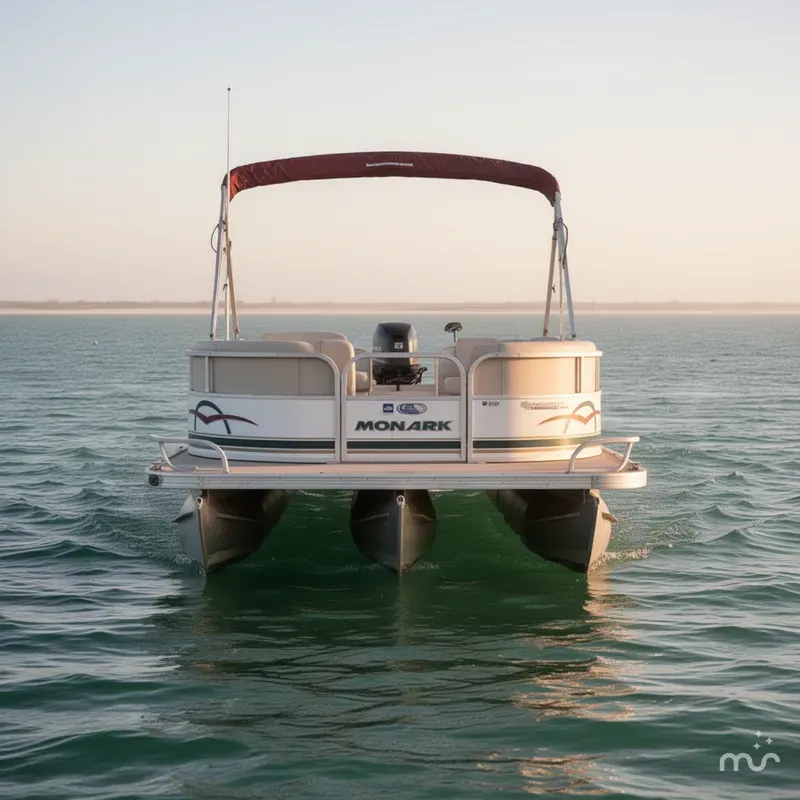 Slide: The Image of Monark Pontoon 1997 - 3