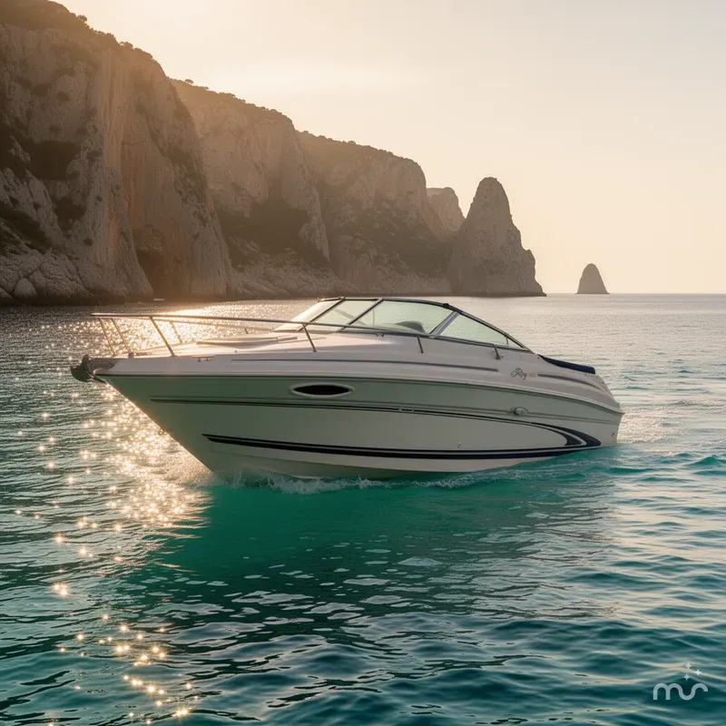 Slide: The Image of Sea Ray 215 Express Cruiser 2000 - 2