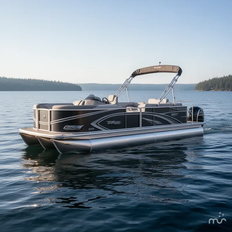 Slide: The Image of Tahoe LTZ 2385 Swingback (VRL) & Honda 4-Stroke EFI 2025 - 0