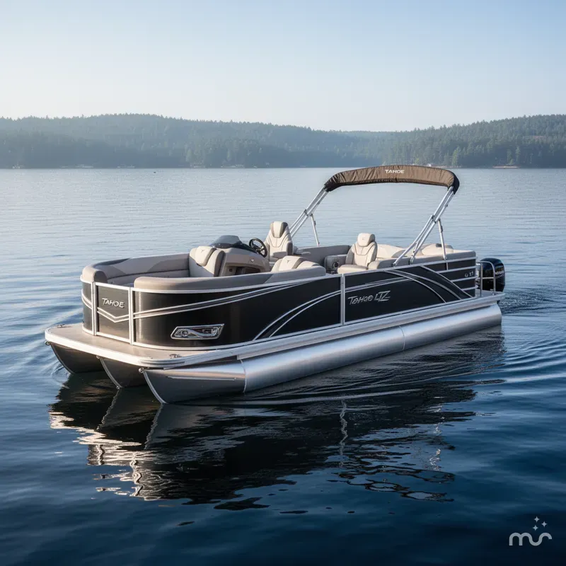 Slide: The Image of Tahoe LTZ 2385 Swingback (VRL) & Honda 4-Stroke EFI 2025 - 1