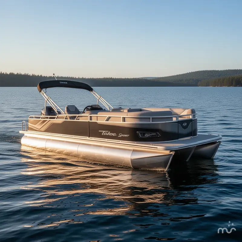 Slide: The Image of Tahoe Sport 2385 Swingback (VRB) & Honda 4-Stroke EFI 2025 - 2