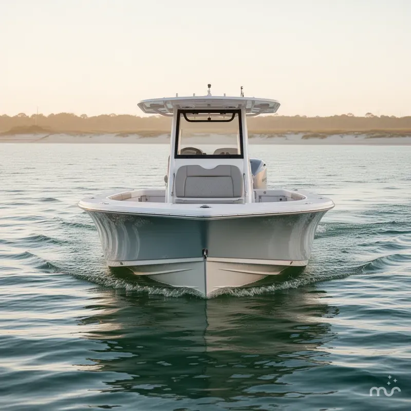 Slide: The Image of Sportsman Masters 267OE Bay Boat 2025 - 1