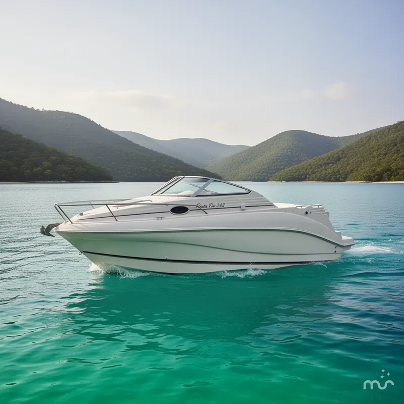 Slide: The Image of Rinker 242 Fiesta V 2000 - 0
