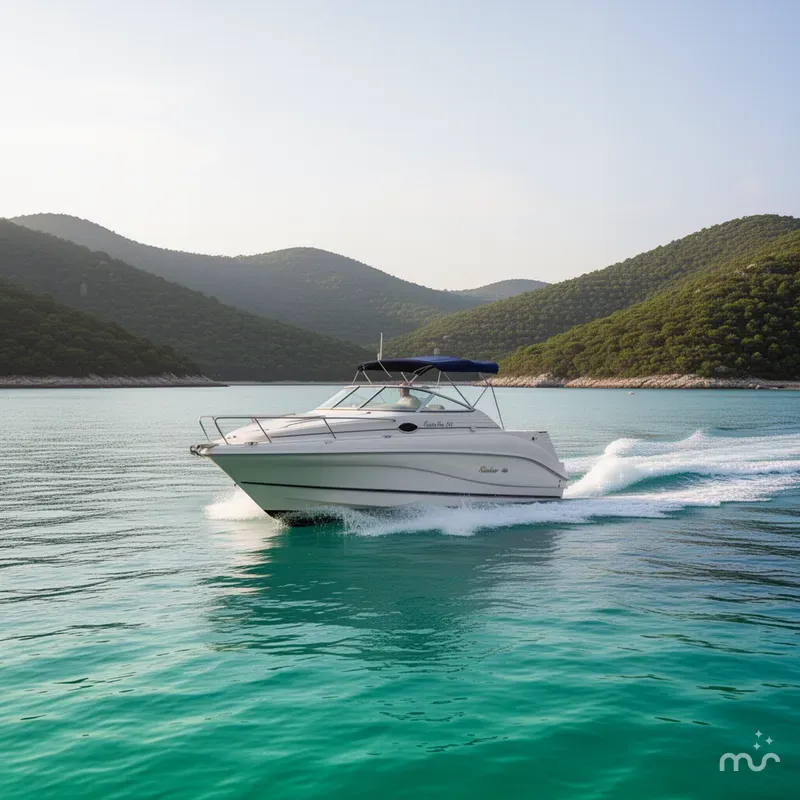 Slide: The Image of Rinker 242 Fiesta V 2000 - 2