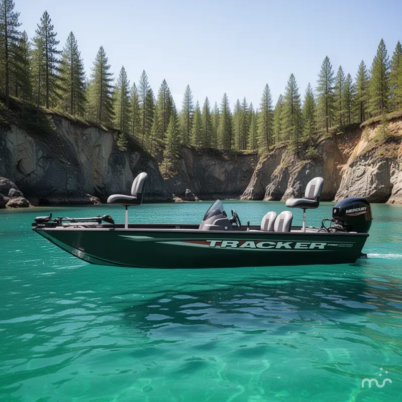 Slide: The Image of Tracker Pro 170 2025 - 2