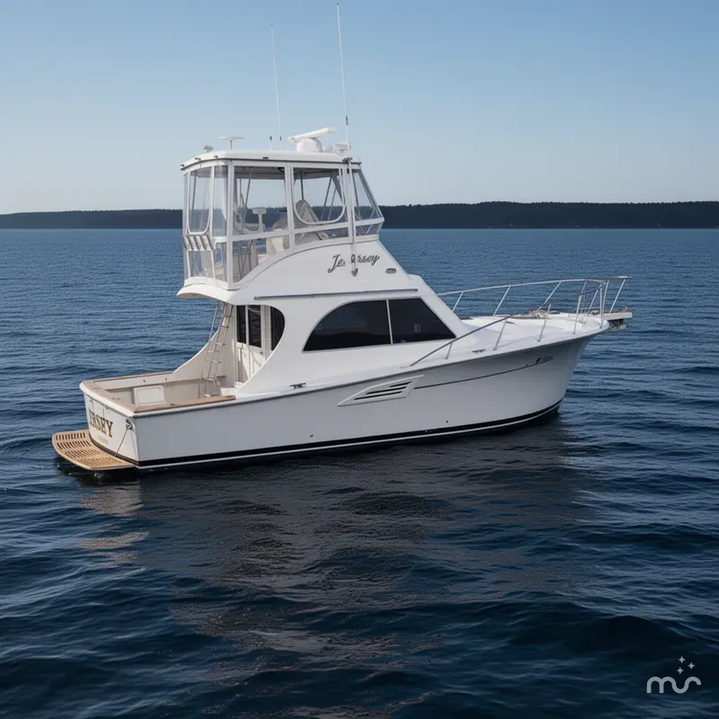 Slide: The Image of Jersey 36 Convertible Sportfisherman 1988 - 0