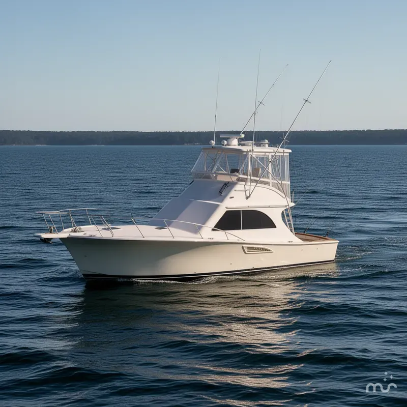 Slide: The Image of Jersey 36 Convertible Sportfisherman 1988 - 1