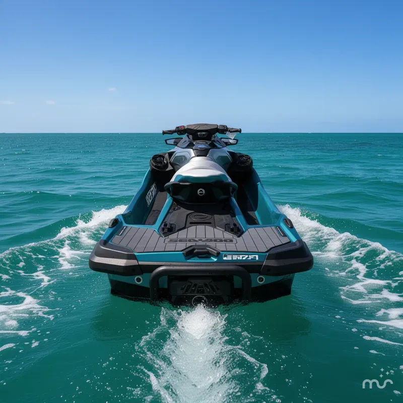 Slide: The Image of Sea-Doo GTX™ Limited 325 Teal Metallic 2025 - 3