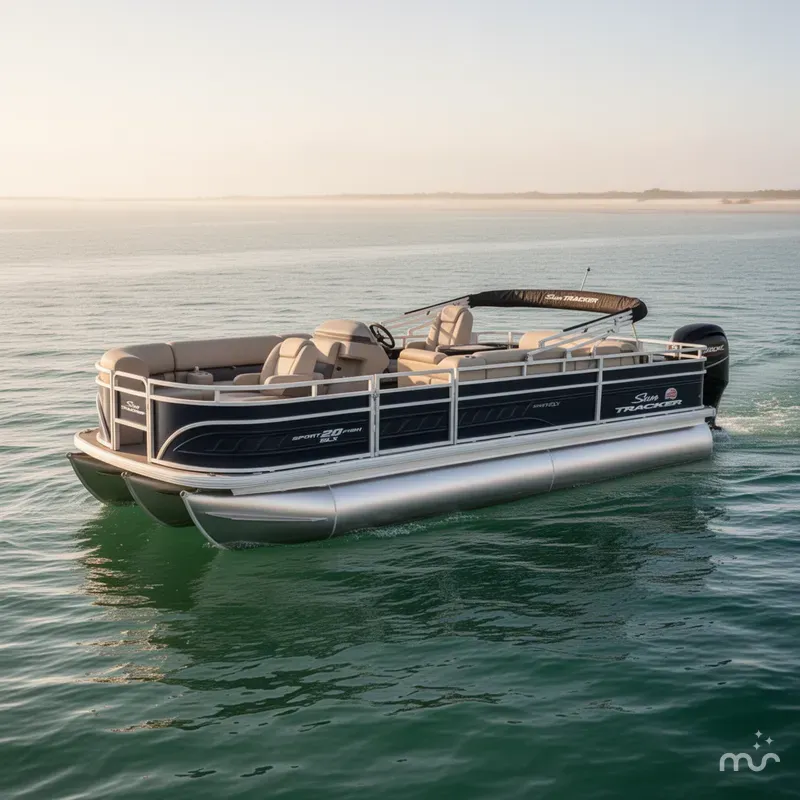 Slide: The Image of Sun Tracker SportFish 20 DLX 2025 - 0
