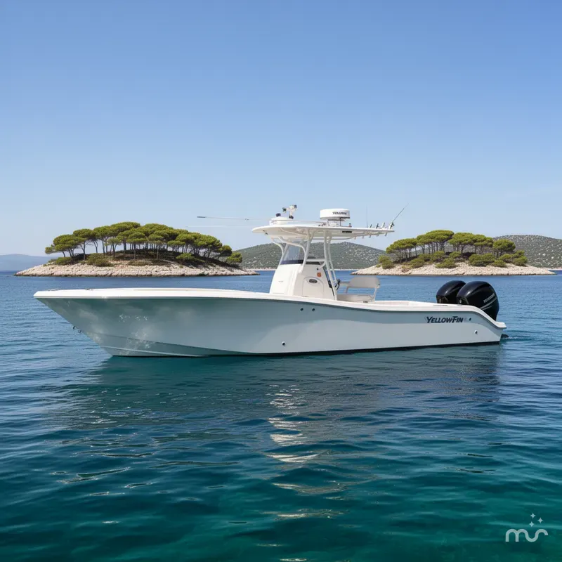 Slide: The Image of Yellowfin 29 Offshore 2012 - 2