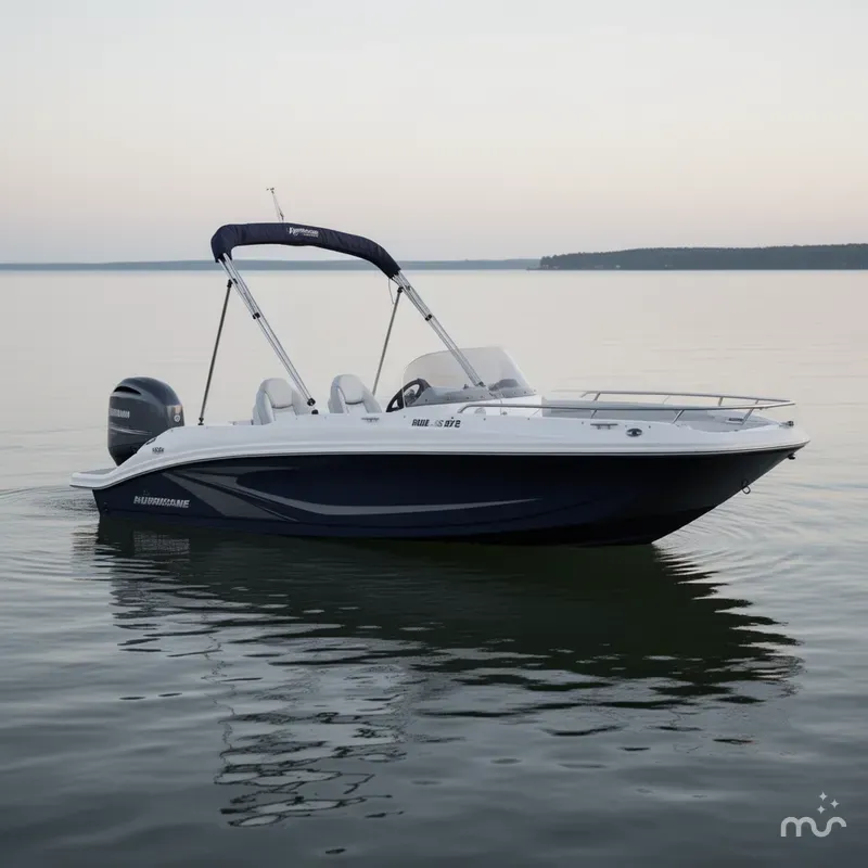 Slide: The Image of Hurricane SunDeck Sport OB SS 185 OB In Stock add for traile 2025 - 0