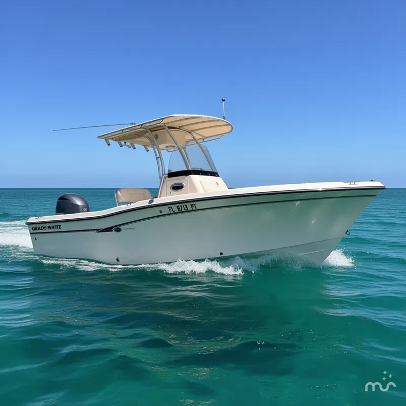 Slide: The Image of Grady-White Fisherman 209 2014 - 0