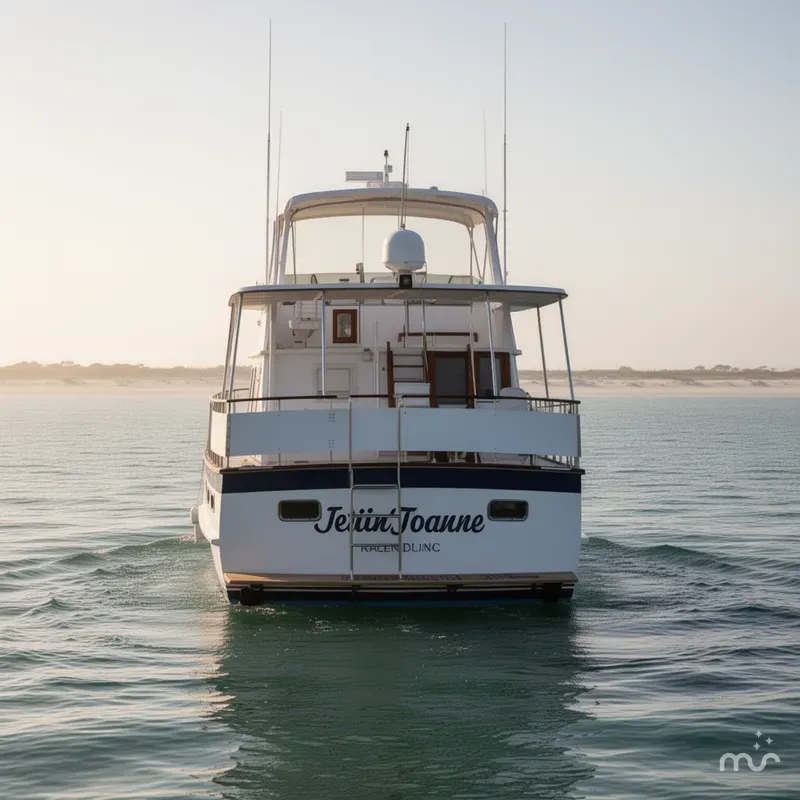Slide: The Image of DeFever 44 Trawler 1985 - 3