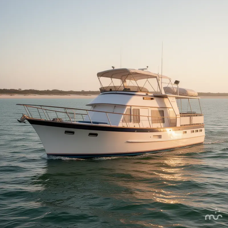 Slide: The Image of DeFever 44 Trawler 1985 - 4
