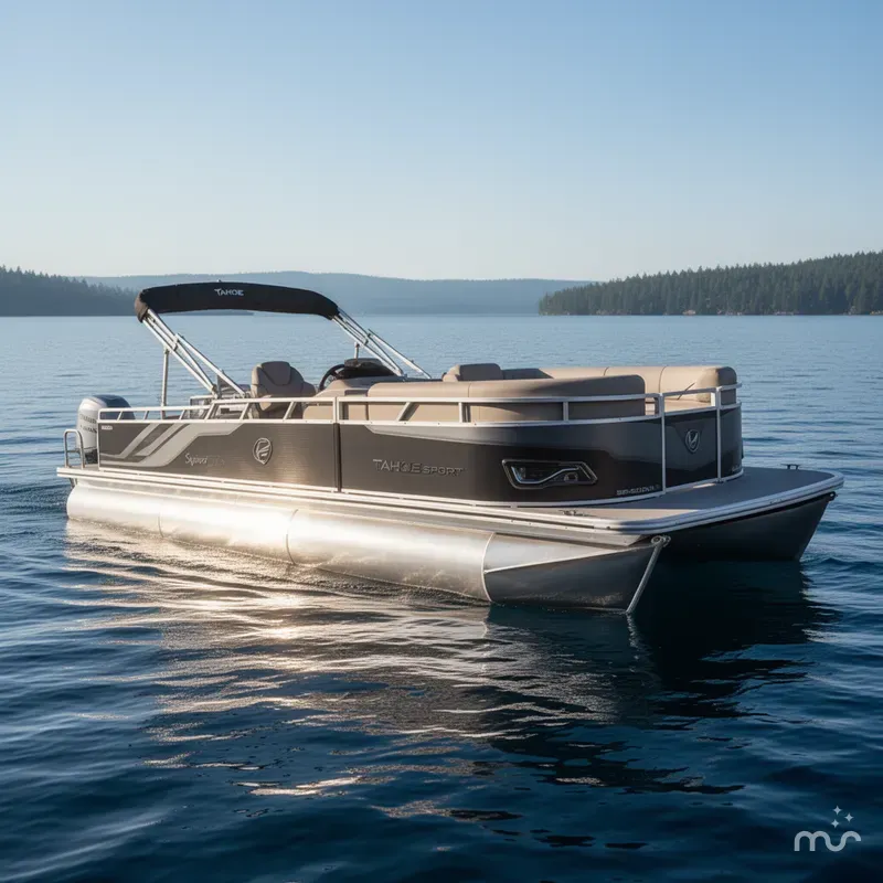 Slide: The Image of Tahoe Sport 2385 Swingback (VRB) & Honda 4-Stroke EFI 2025 - 2