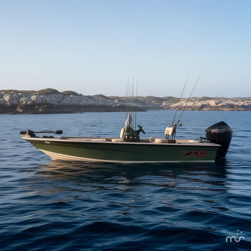 Slide: The Image of Mako 18 Pro Skiff Backwater Edition 2025 - 2