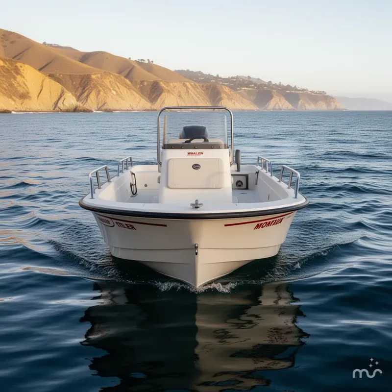 Slide: The Image of Boston Whaler 170 Montauk 2019 - 2