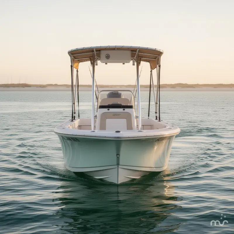 Slide: The Image of Sportsman Island Reef 19 Center Console 2017 - 3