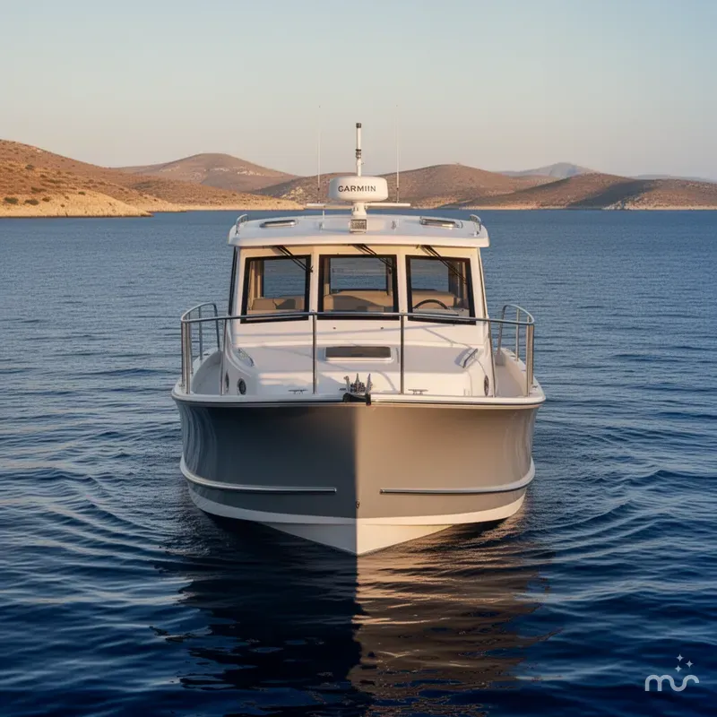 Slide: The Image of True North 34 Outboard Express 2025 - 3