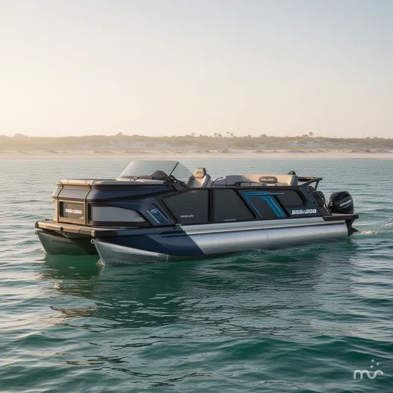 Slide: The Image of Sea-Doo Switch™ Cruise Limited 21 - 230 Hp Galvanized 2025 - 0