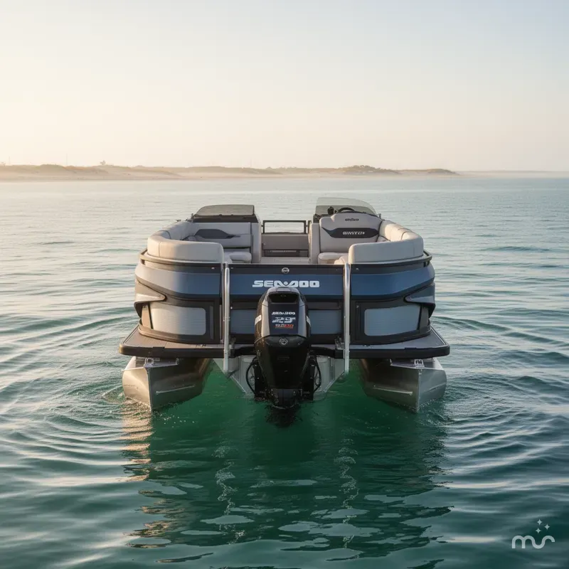Slide: The Image of Sea-Doo Switch™ Cruise Limited 21 - 230 Hp Galvanized 2025 - 2