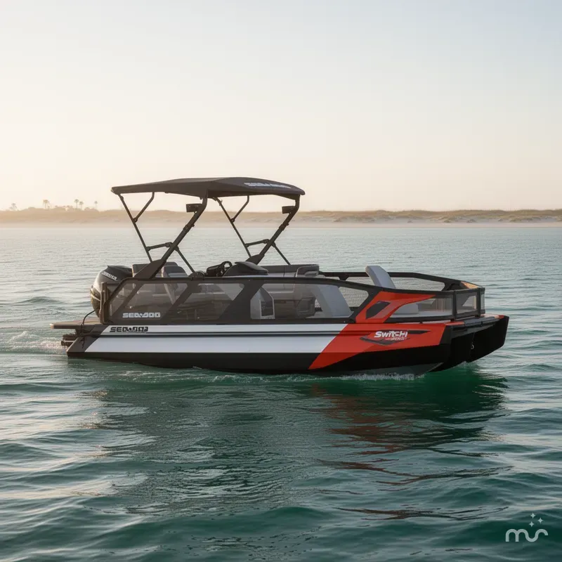 Slide: The Image of Sea-Doo Switch® Sport 21 - 230 hp Galvanized 2024 - 0