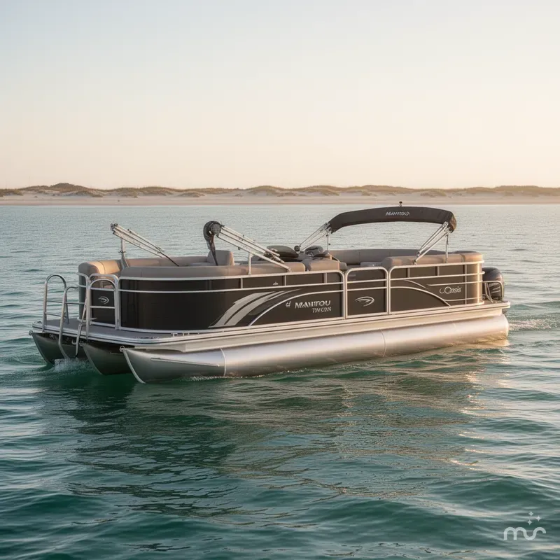 Slide: The Image of Manitou 26 Twin Tube Oasis 2015 - 0