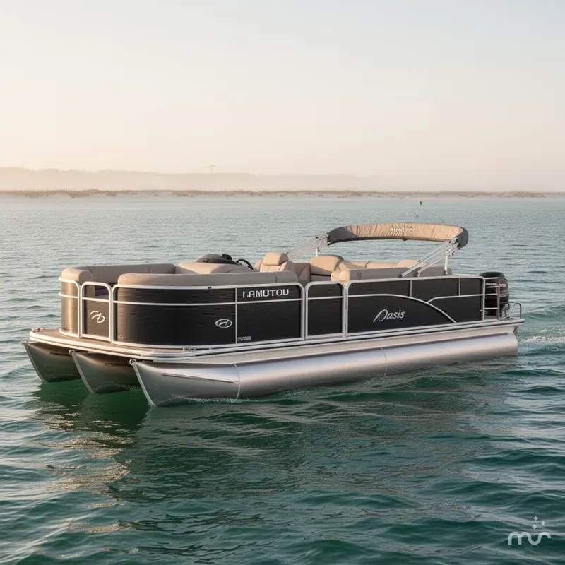 Slide: The Image of Manitou 26 Twin Tube Oasis 2015 - 1