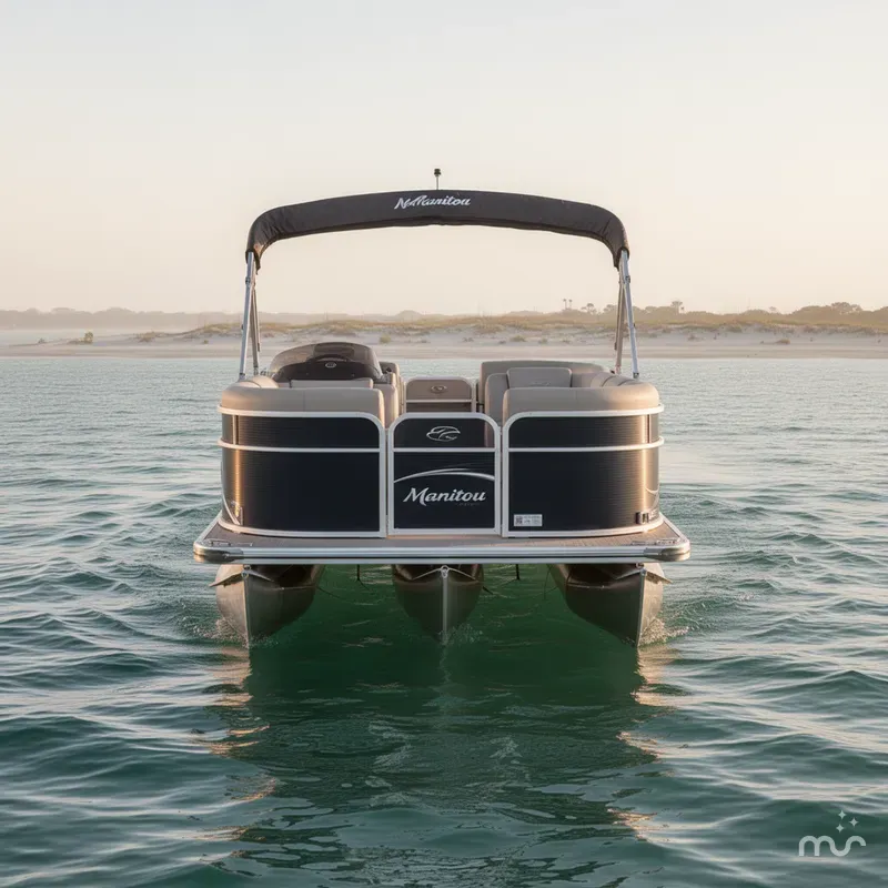 Slide: The Image of Manitou 26 Twin Tube Oasis 2015 - 2