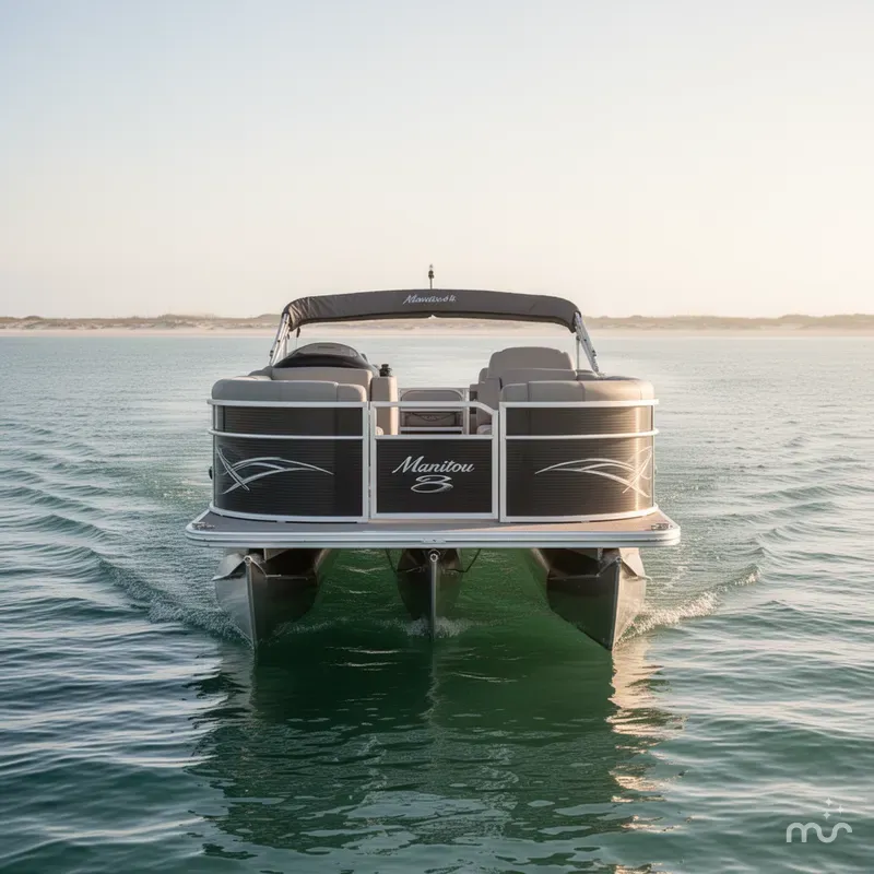 Slide: The Image of Manitou 26 Twin Tube Oasis 2015 - 3