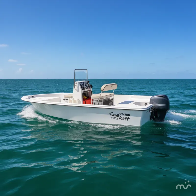 Slide: The Image of Carolina EV180 Sea Skiff 2024 - 2