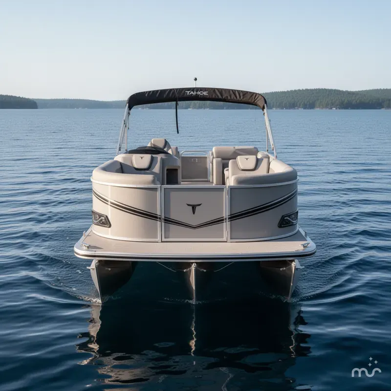 Slide: The Image of Tahoe LTZ 2385 Swingback (VRL) Pontoon & Honda 4-Stroke 2025 - 1