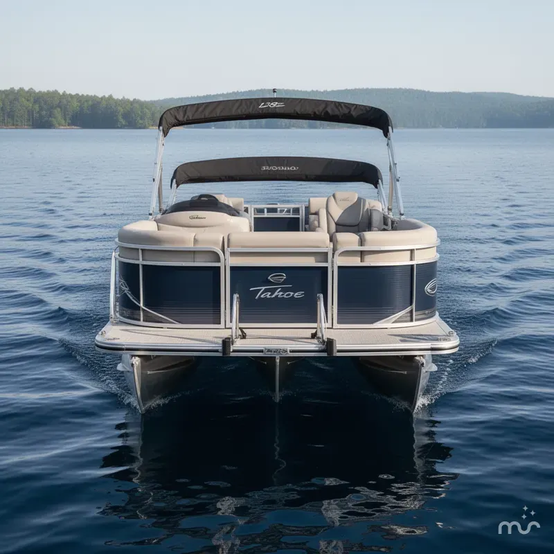 Slide: The Image of Tahoe LTZ 2385 Swingback (VRL) Pontoon & Honda 4-Stroke 2025 - 1