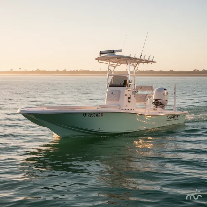 Slide: The Image of Catalyst Boat Works 2200 SWK 2022 - 4