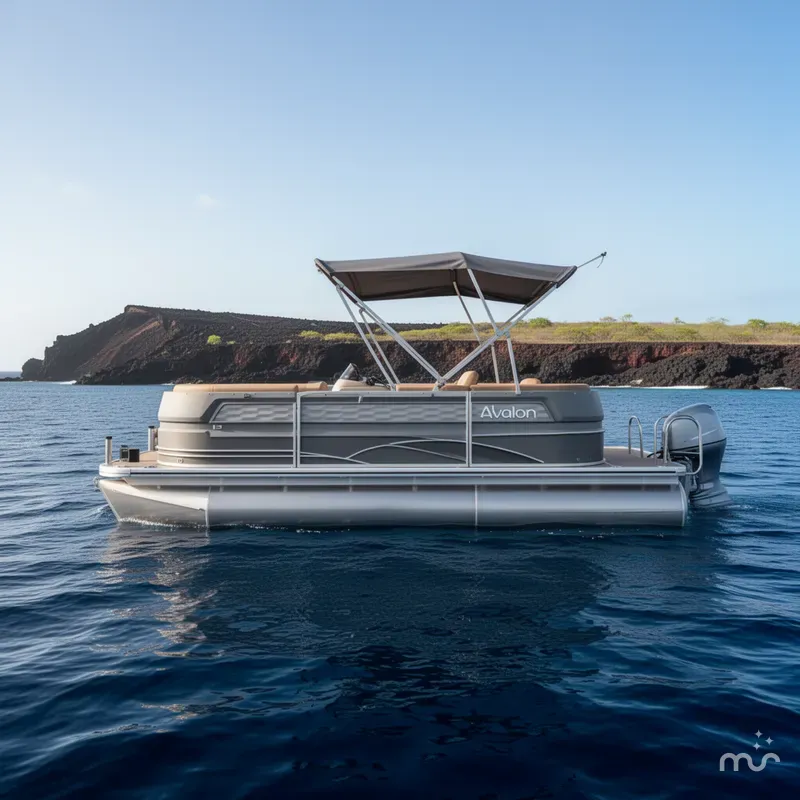 Slide: The Image of Avalon 19FT Quad Lounger 2025 - 2