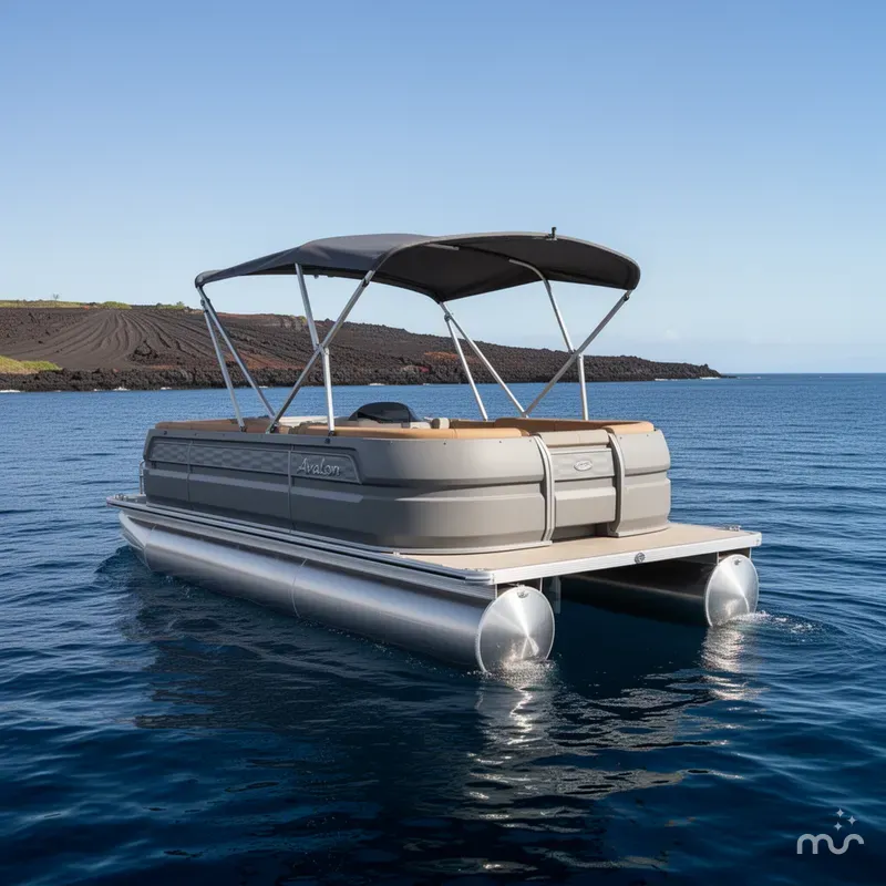 Slide: The Image of Avalon 19FT Quad Lounger 2025 - 3
