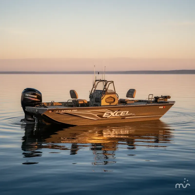Slide: The Image of Excel Catfish Pro 24' Side Console 2025 - 1