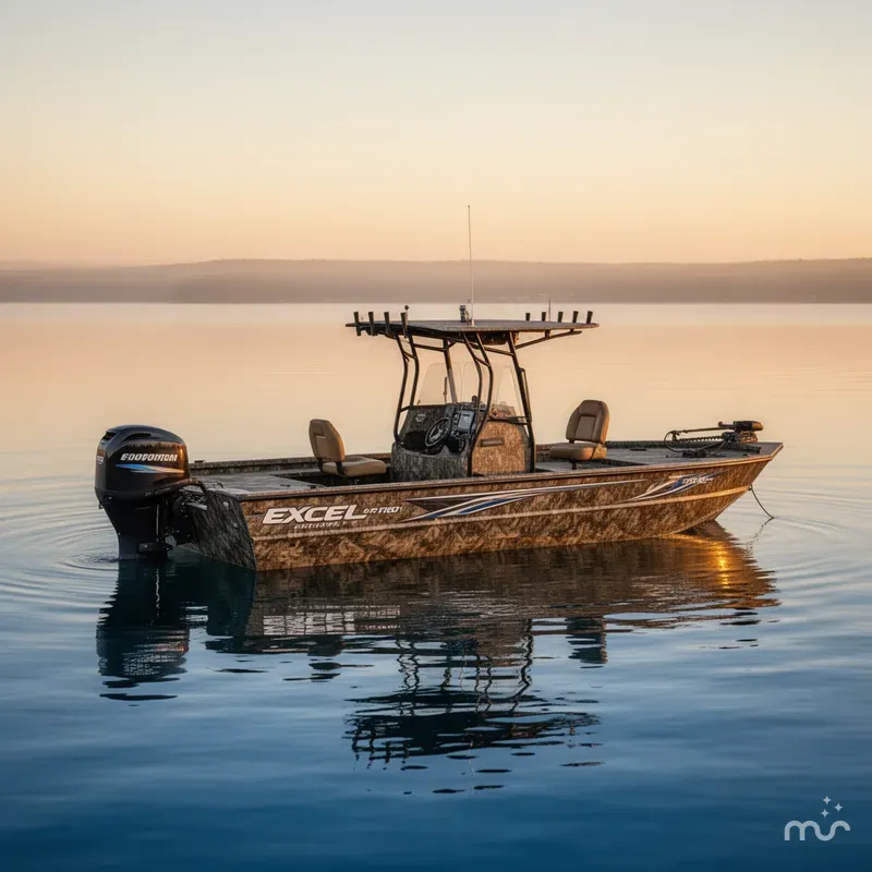 Slide: The Image of Excel Catfish Pro 24' Side Console 2025 - 2