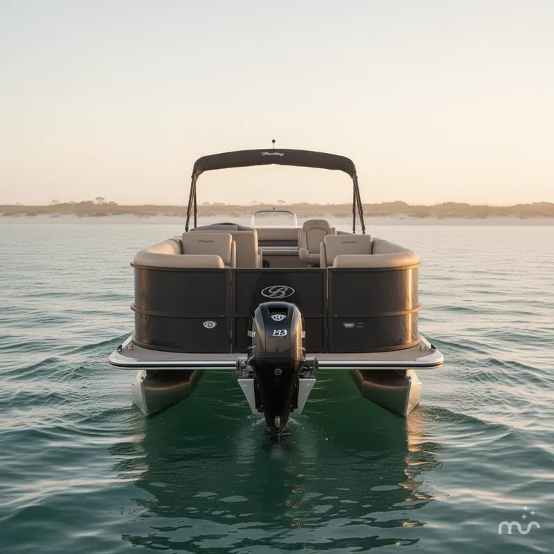 Slide: The Image of Bentley Pontoons 243 Swngbck full tube 2021 - 0